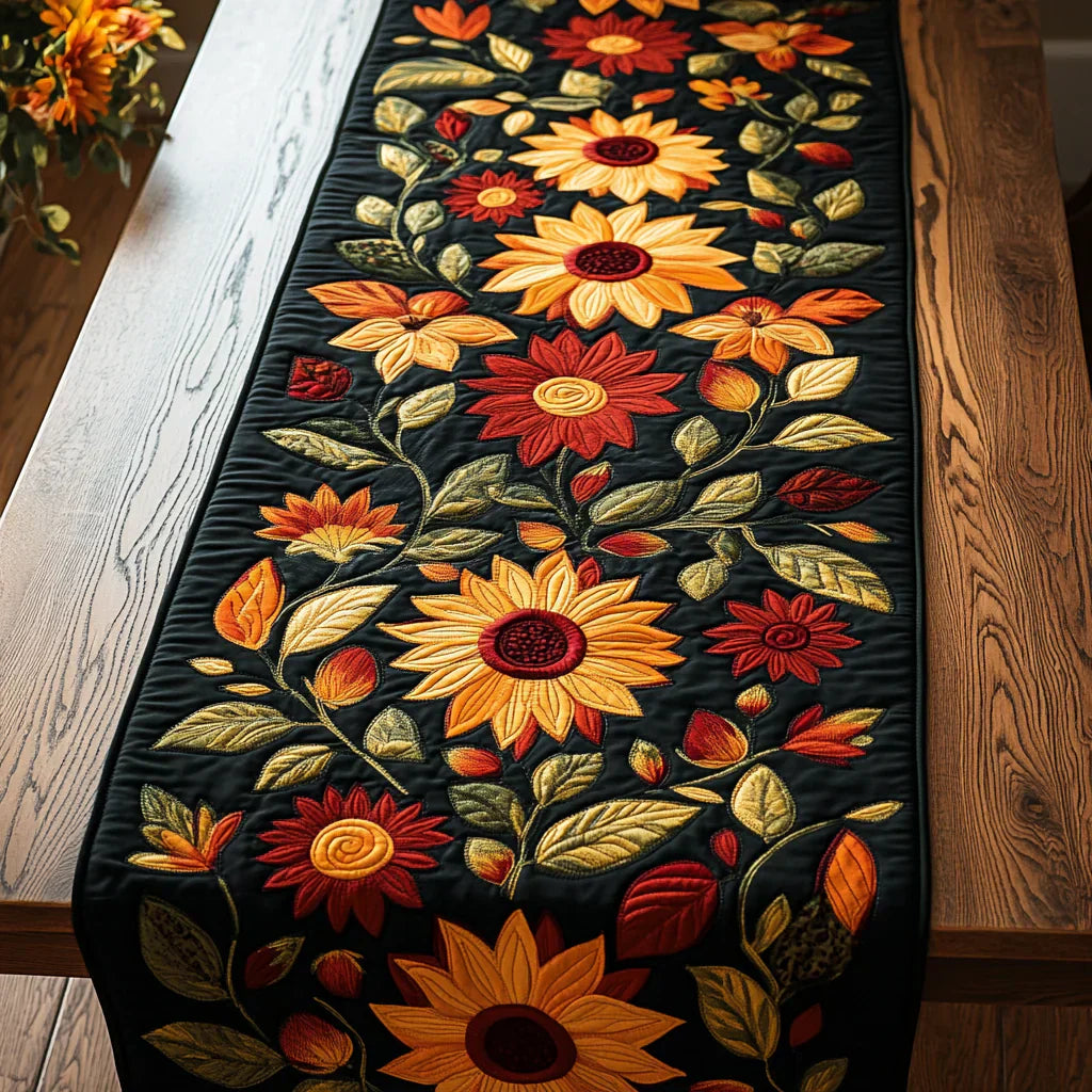 Tovaglietta trapuntata – Girasoli d'Autunno