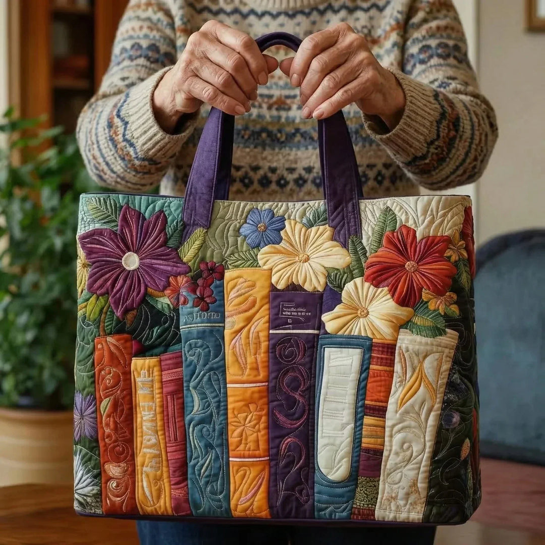 Borsa trapuntata - Amanti dei Libri